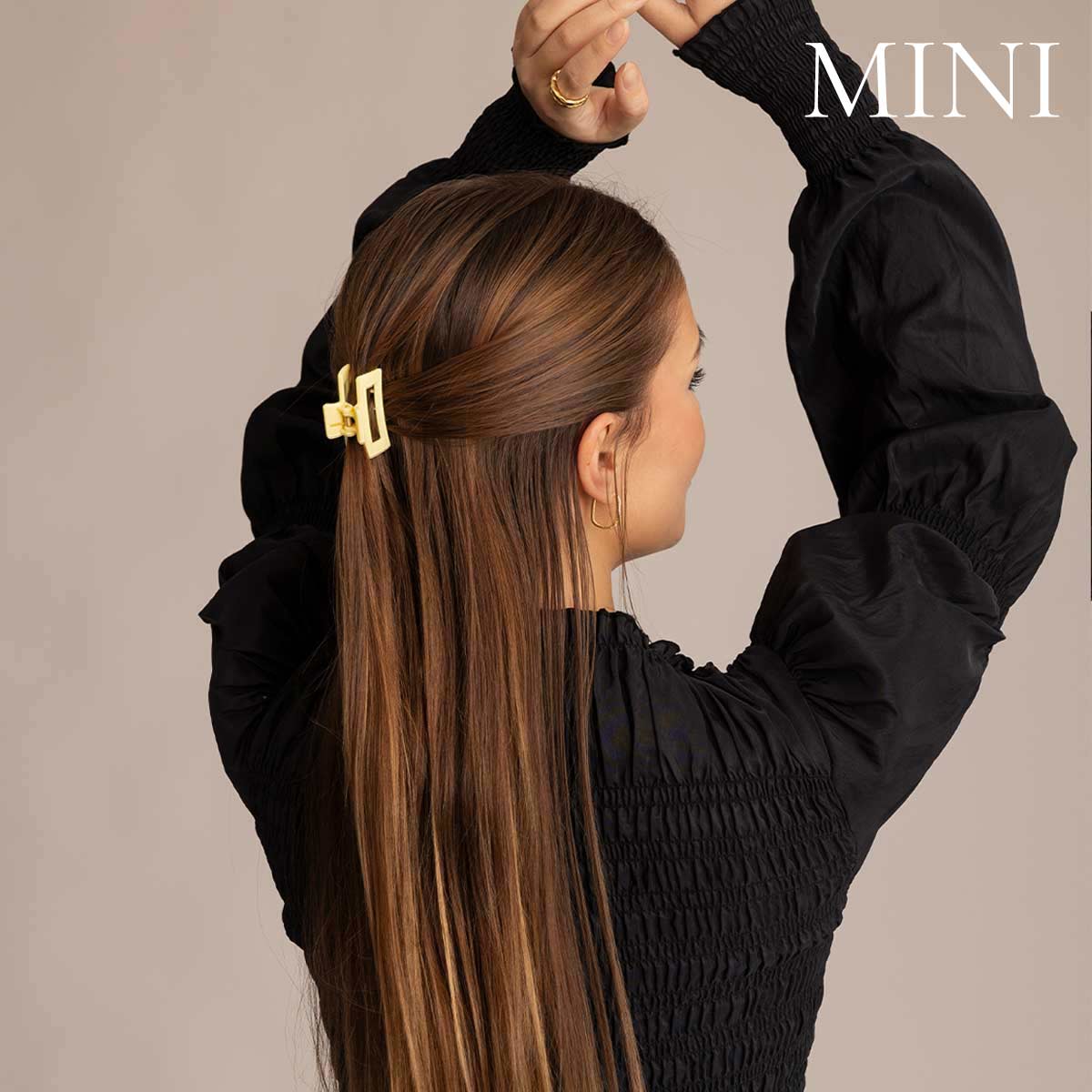 Léonie Items Hair Clip Mini 2-pack sitrongul hårklype