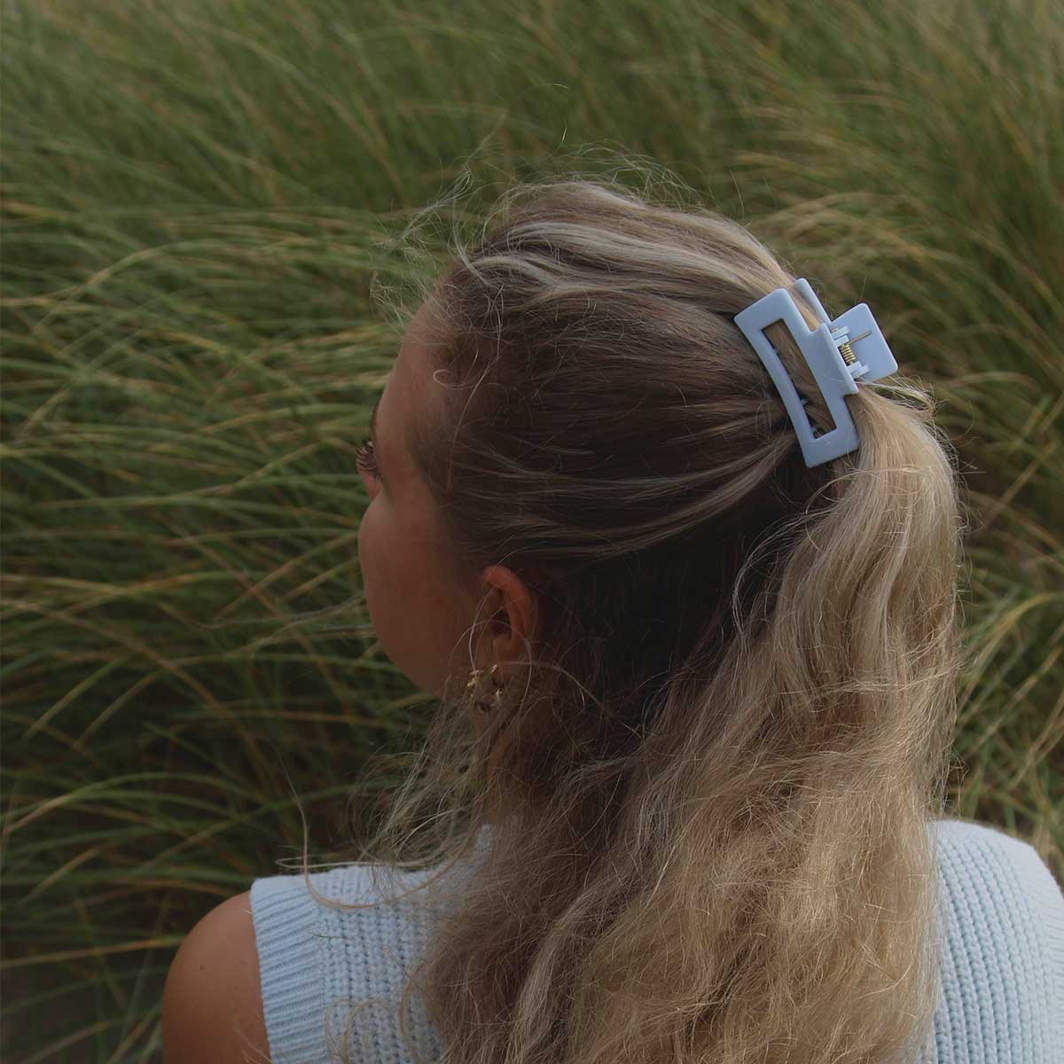 Léonie Items Hair Clip Small i fargen Pastel Blue, bilde 2