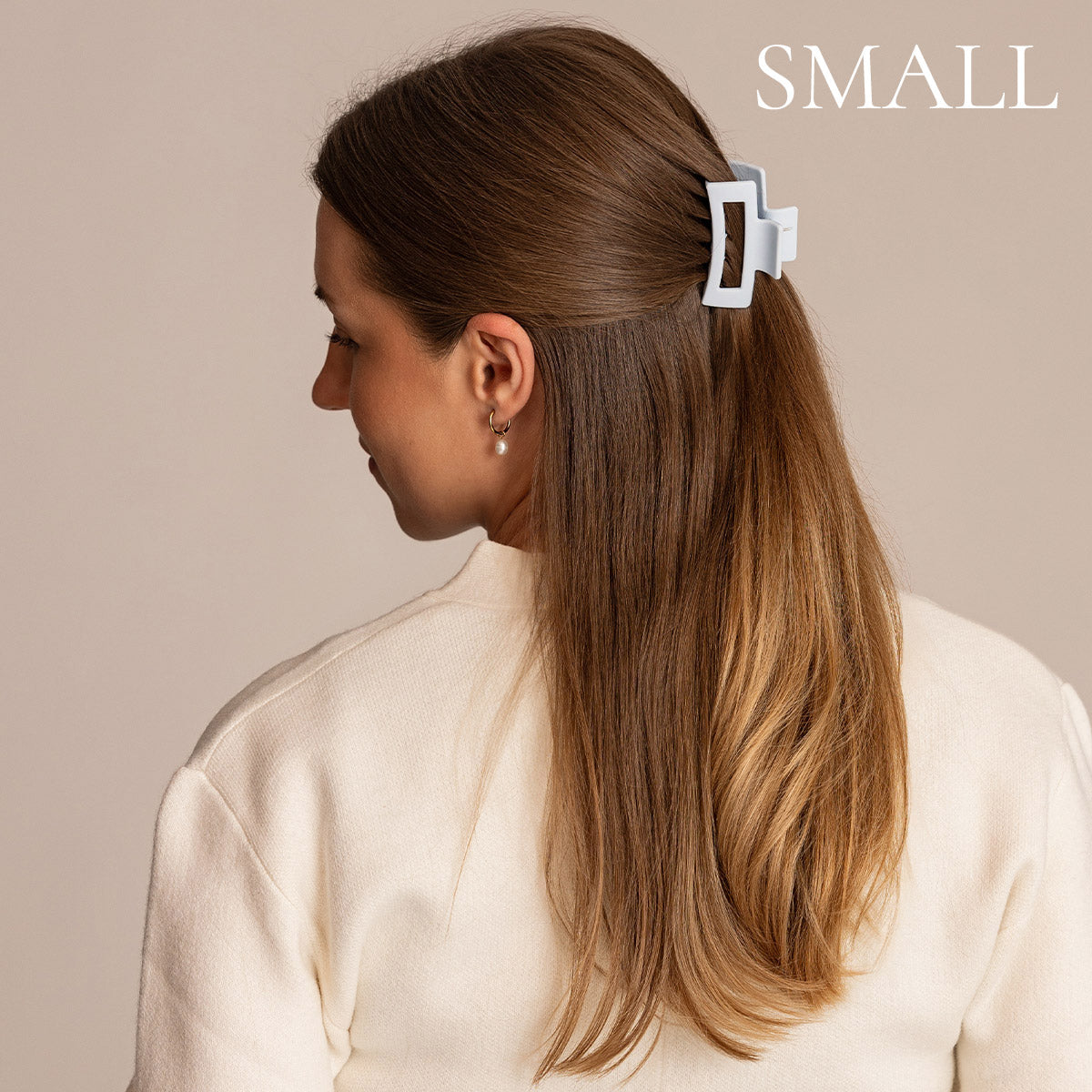 Léonie Items Hair Clip Small i fargen Pastel Blue, bilde 3