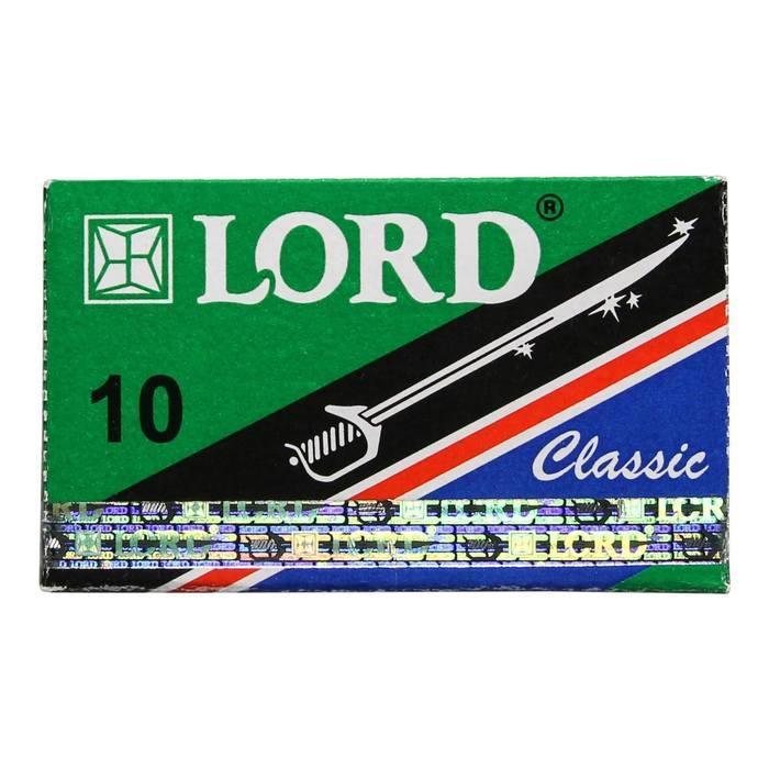 Lord Classic Super Stainless tradisjonelle barberblader - 10-pakning | Barberblad | Lord | JK SHOP | JK Barber og herre frisør | Lavepriser