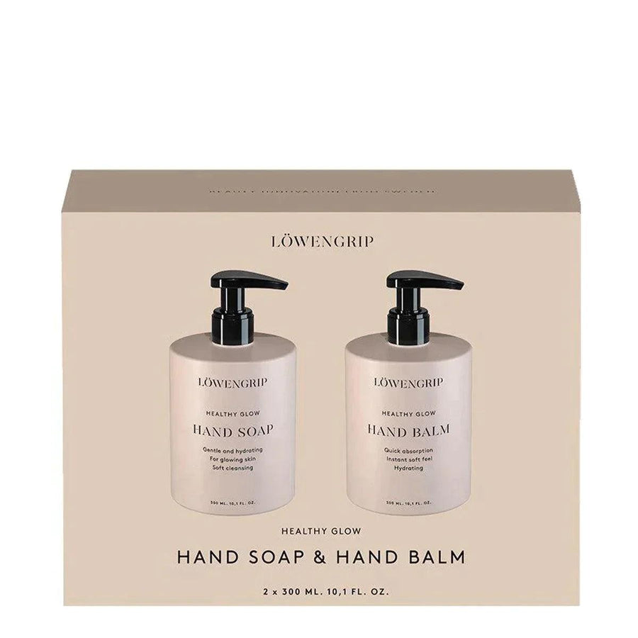 Löwengrip Healthy Glow Hand Soap & Hand Balm Kit | Håndsåpe | Lowengrip | JK SHOP | JK Barber og herre frisør | Lavepriser | Best