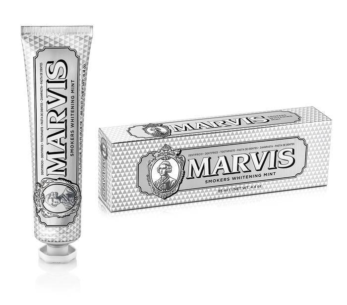 Marvis Smokers Whitening Mint tannkrem | Tannkrem | Marvis | JK SHOP | JK Barber og herre frisør | Lavepriser