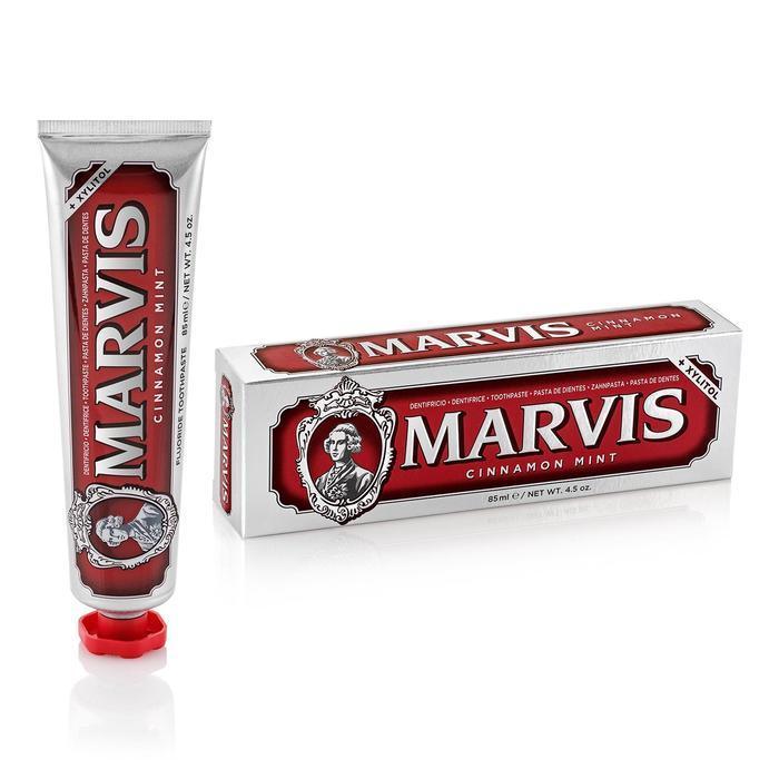 Marvis tannkrem - Cinnamon Mint | Tannkrem | Marvis | JK SHOP | JK Barber og herre frisør | Lavepriser