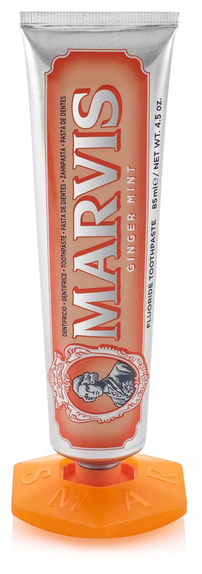 Marvis Tube Holder til 85 ml. tube - Oransje-Marvis-Tannpleie-JKSHOP