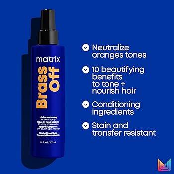Matrix Brass Off Toning leave-in spray | Hårspray | Matrix | JK SHOP | JK Barber og herre frisør | Lavepriser | Best