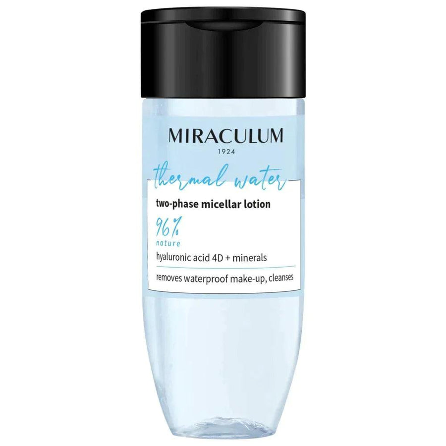 Miraculum Thermal Water, Sminkefjerner 2-faset lotion | Sminkefjerner | Miraculum Thermal Water | JK SHOP | JK Barber og herre frisør | Lavepriser | Best