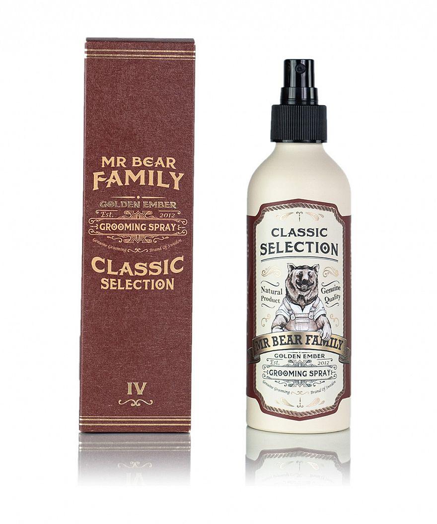 Mr Bear Family Golden Ember Grooming Spray | Hårkur | Mr Bear Family | JK SHOP | JK Barber og herre frisør | Lavepriser | Best