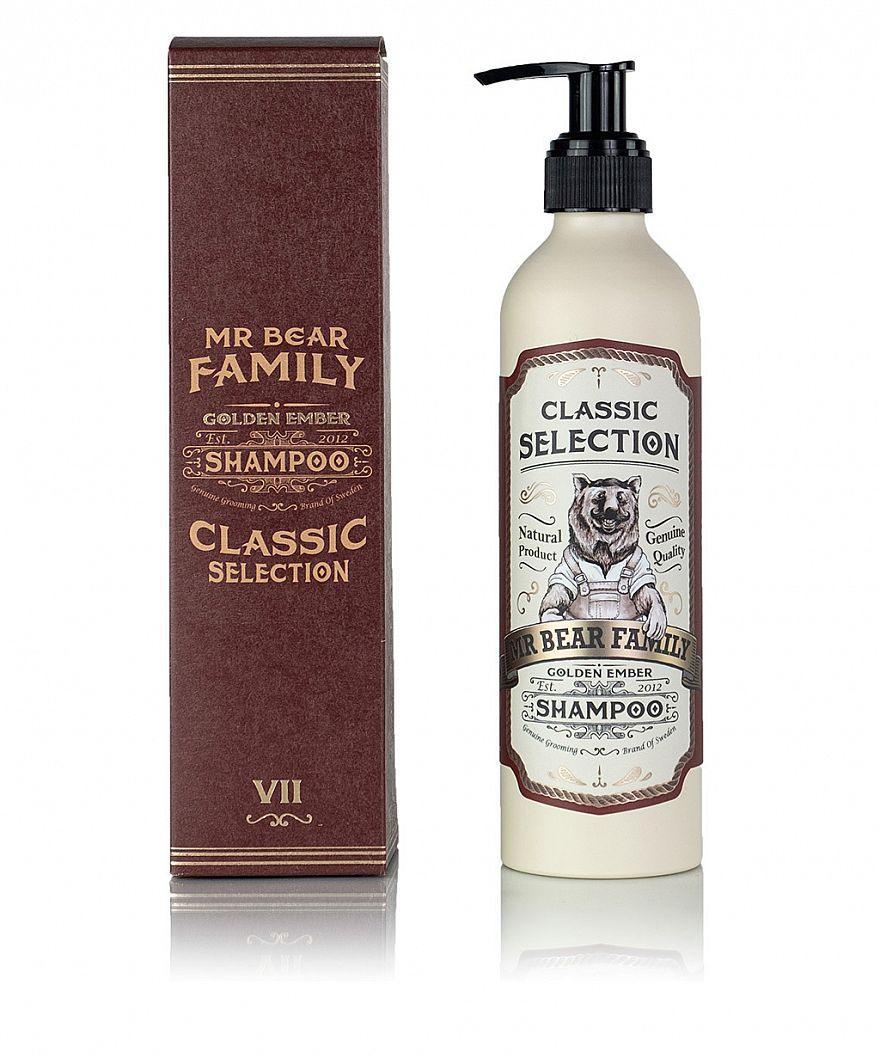 Mr Bear Family Golden Ember Shampoo | Sjampo | Mr Bear Family | JK SHOP | JK Barber og herre frisør | Lavepriser | Best