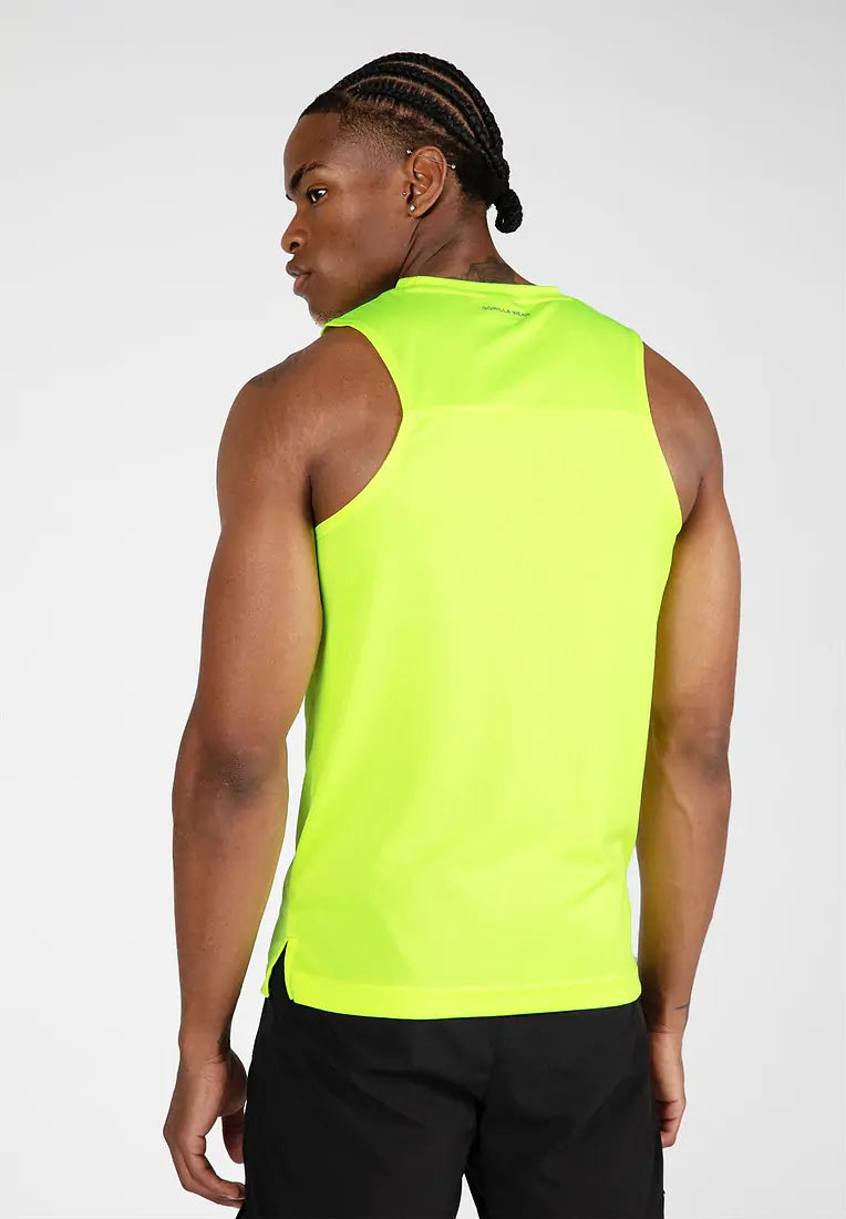 Gorilla Wear Washington Tank Top, Neon Yellow