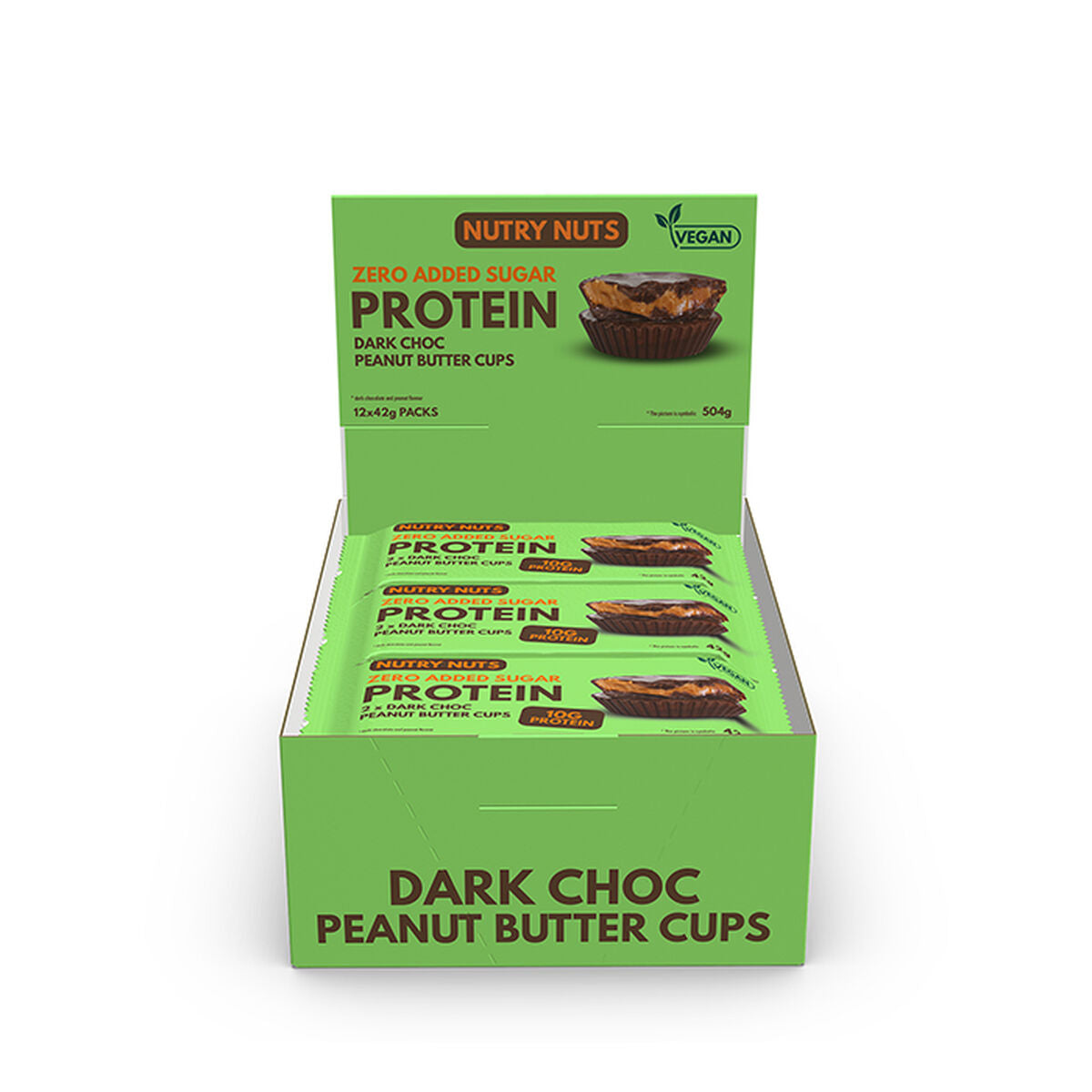 Nutry Nuts Protein Butter Cups Dark Chocolate proteinsnacks