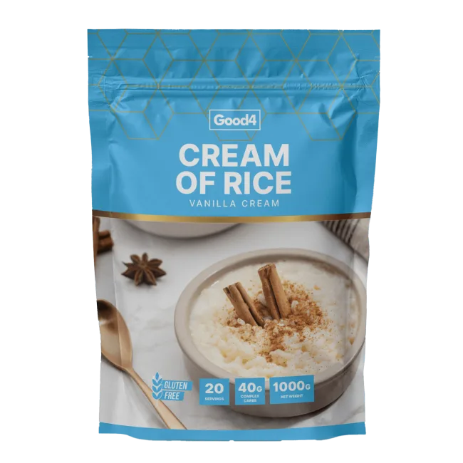 G4U, Cream of Rice, 1kg ZIP, Vanilla