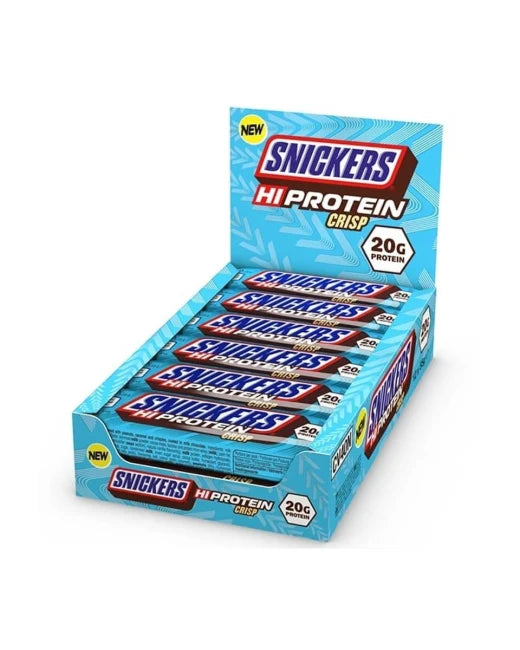 Snickers Hi-Protein Bars, 55g x 12 stk, Chocolate Crisp
