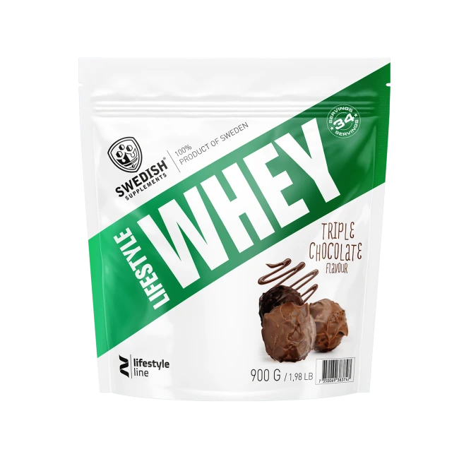 Swedish Supplements, Lifestyle Whey, 900 g
