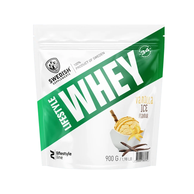 Swedish Supplements, Lifestyle Whey, 900 g