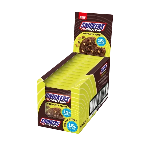 Snickers Protein Cookie, 12x60g