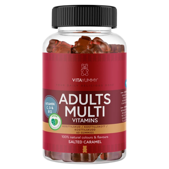 VitaYummy, Adults Multivitamins, 60stk (Vegan)