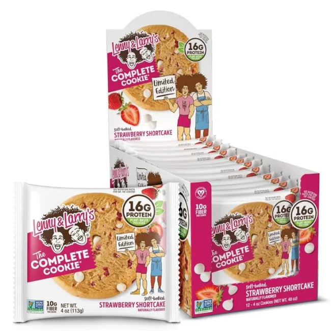 Lenny & Larry Protein Cookie, 12x113g, Strawberry Shortcake