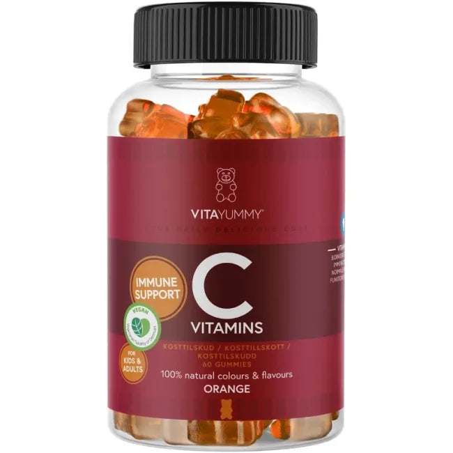 VitaYummy, Vitamin C, 60stk, Orange (Vegan)
