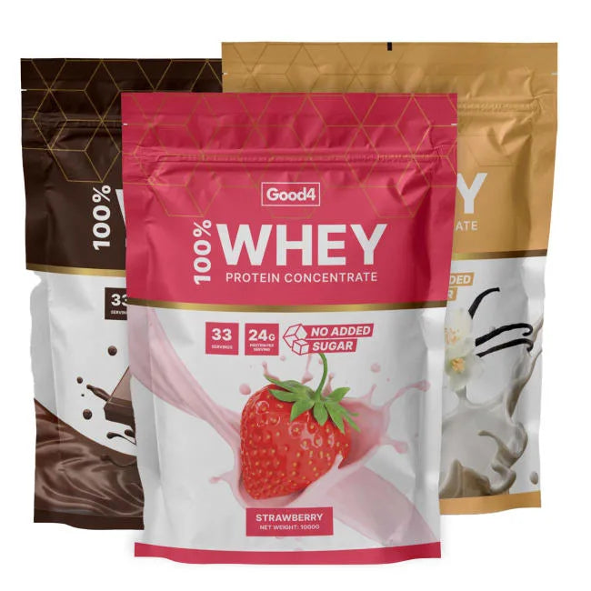 G4U, Whey 1kg ZIP, Vanilla