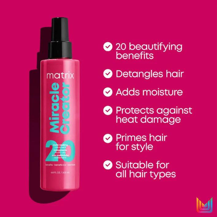 Pink Creator Spray -20 benefits | Hårspray | Matrix | JK SHOP | JK Barber og herre frisør | Lavepriser | Best