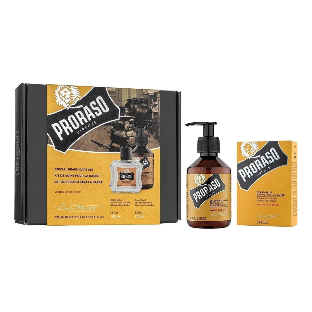 Proraso Duo Pack sjampo og skjegglotion | Skjeggsett | Proraso | JK SHOP | JK Barber og herre frisør | Lavepriser | Best