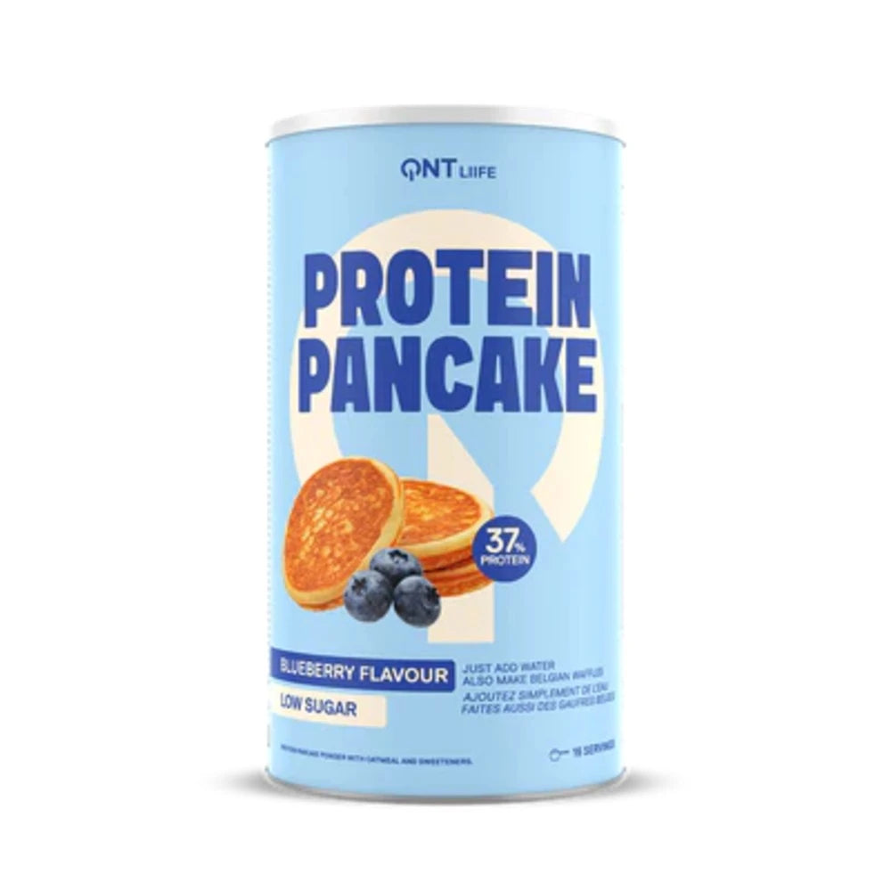 QNT Low Sugar Protein Pancake 500 g proteinpannekaker Blueberry