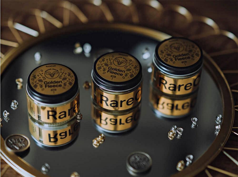 RareCraft Golden Fleece Skjeggbalm 50ml | Skjeggbalm | RareCraft | JK SHOP | JK Barber og herre frisør | Lavepriser | Best