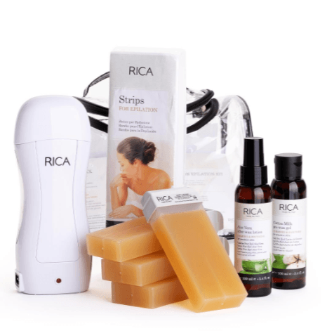 Rica Wax Beauty Kit | Hårfjerningsvoks | Rica | JK SHOP | JK Barber og herre frisør | Lavepriser | Best