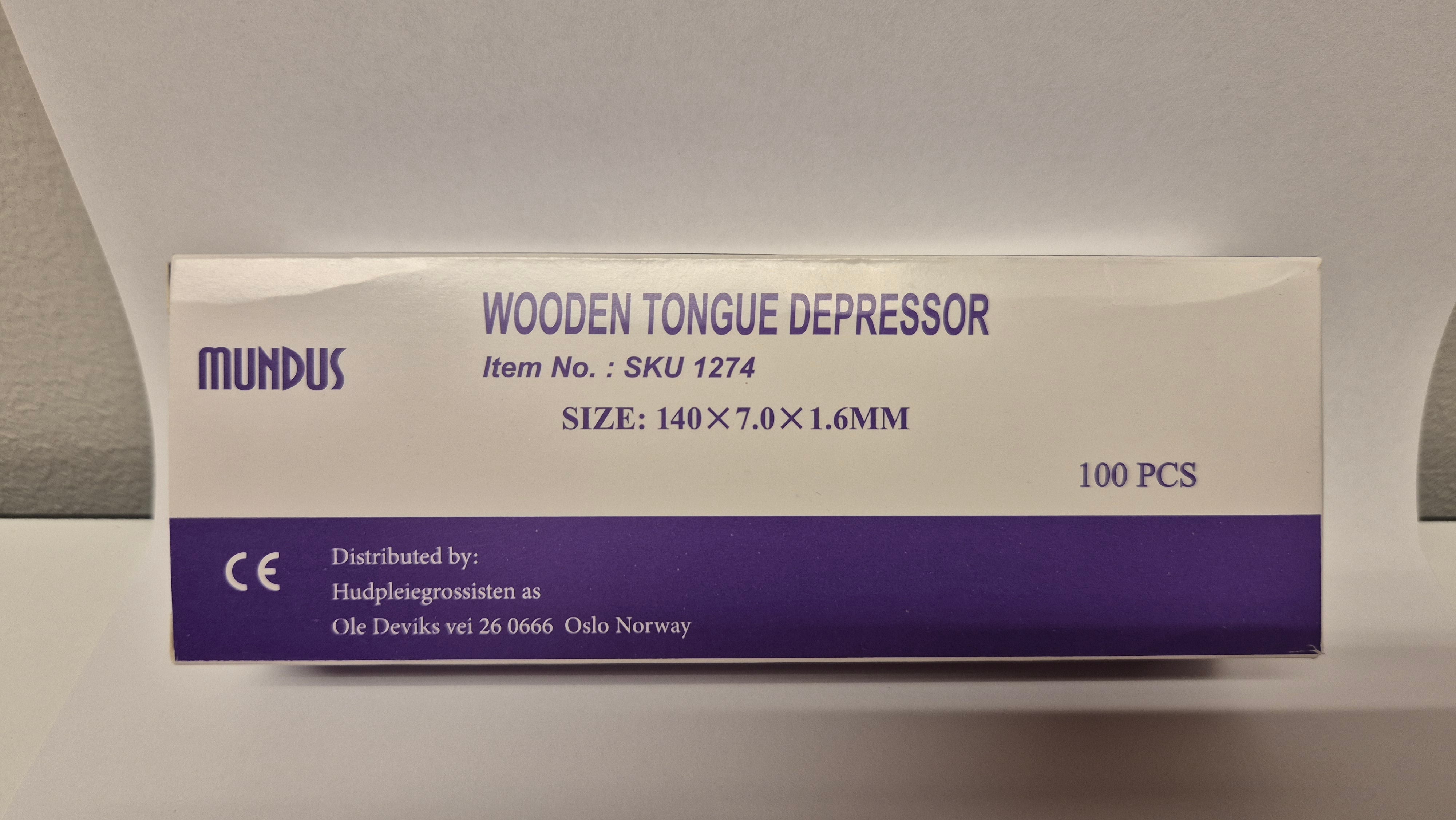 Mundus, Trespater Face Small(størrelse 140x7.0x1.6mm)
