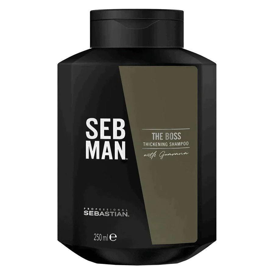 SEB Man The Boss Thickening Shampoo 250ml | Sjampo | SEB MAN | JK SHOP | JK Barber og herre frisør | Lavepriser | Best