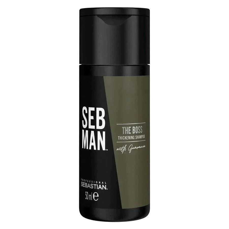 SEB Man The Boss Thickening Shampoo 50ml | Sjampo | SEB MAN | JK SHOP | JK Barber og herre frisør | Lavepriser | Best