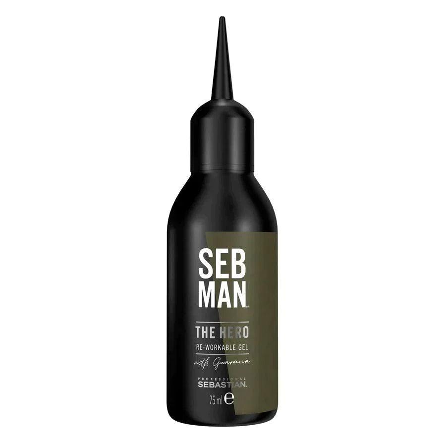 SEB Man The Hero Re-Workable Gel 75ml | Gel | SEB MAN | JK SHOP | JK Barber og herre frisør | Lavepriser | Best