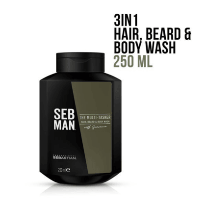 SEB Man The Multitasker 3in1 Wash | Sjampo | SEB MAN | JK SHOP | JK Barber og herre frisør | Lavepriser
