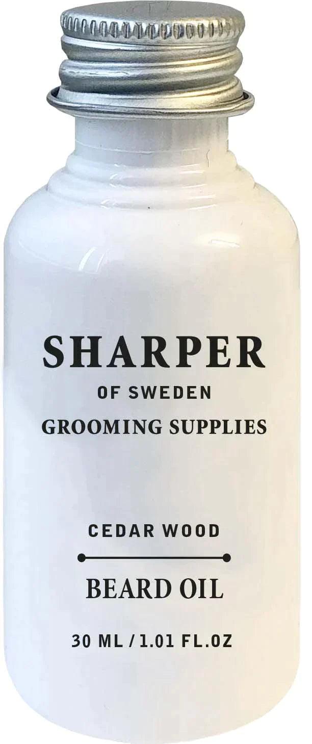 Sharper Beard Oil Cedar Wood 30 ml | Skjeggolje | Sharper | JK SHOP | JK Barber og herre frisør | Lavepriser | Best
