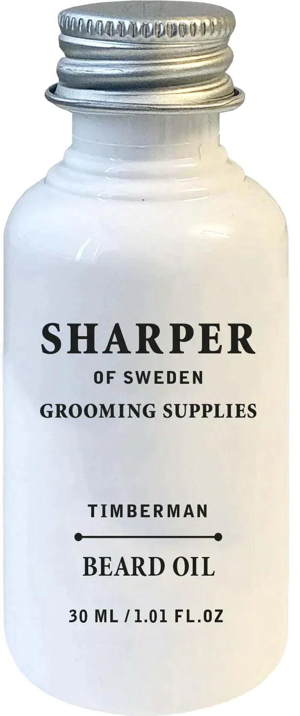 Sharper Beard Oil Timberman 30 ml | Skjeggolje | Sharper | JK SHOP | JK Barber og herre frisør | Lavepriser | Best