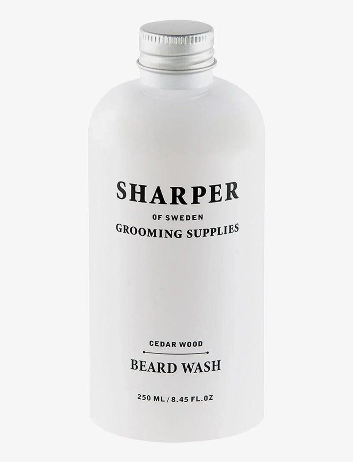 Sharper Beard Wash Cedar Wood 250 ml | Skjeggsjampo | Sharper | JK SHOP | JK Barber og herre frisør | Lavepriser | Best