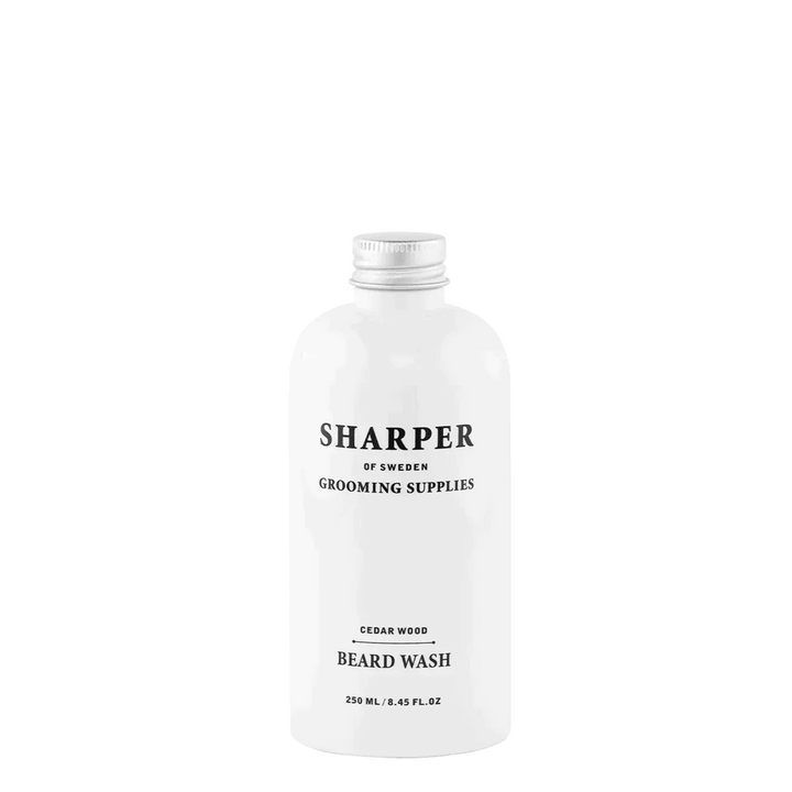 Sharper Beard Wash Cedar Wood 250 ml | Skjeggsjampo | Sharper | JK SHOP | JK Barber og herre frisør | Lavepriser