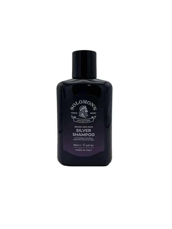 Solomon's Beard & Hair Silver Shampoo Leviathan 150 ml | Sjampo | Solomons | JK SHOP | JK Barber og herre frisør | Lavepriser | Best