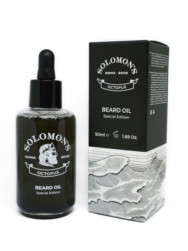 Solomon's Beard Oil Special Edition Octopus 50 ml | Skjeggolje | Solomons | JK SHOP | JK Barber og herre frisør | Lavepriser | Best