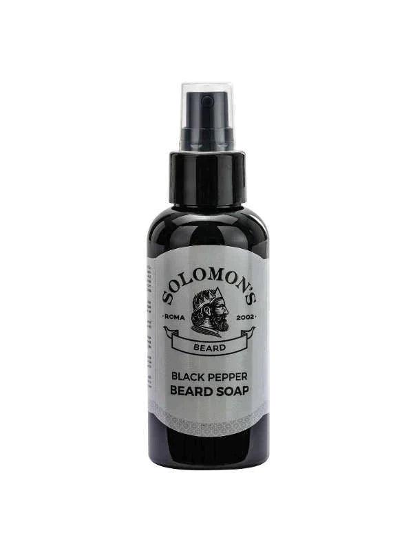Solomon's Beard Soap Black Pepper 100 ml | Skjeggsjampo | Solomons | JK SHOP | JK Barber og herre frisør | Lavepriser | Best