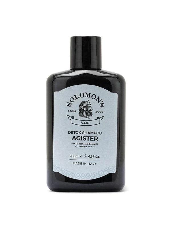 Solomon's Detox Shampoo Agister 200 ml | Sjampo | Solomons | JK SHOP | JK Barber og herre frisør | Lavepriser | Best