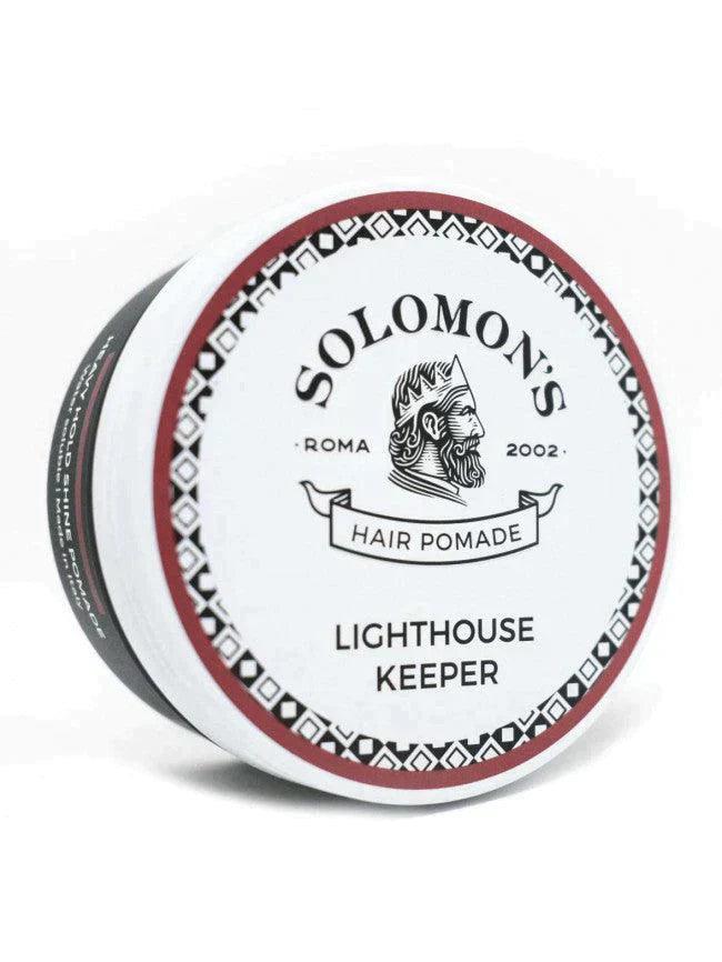 Solomon's Heavy Hold Shine Pomade Lighthouse Keeper | Pomade | Solomons | JK SHOP | JK Barber og herre frisør | Lavepriser | Best