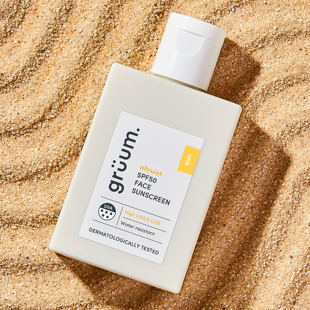 grüum SPF50 Face Sunscreen 50ml