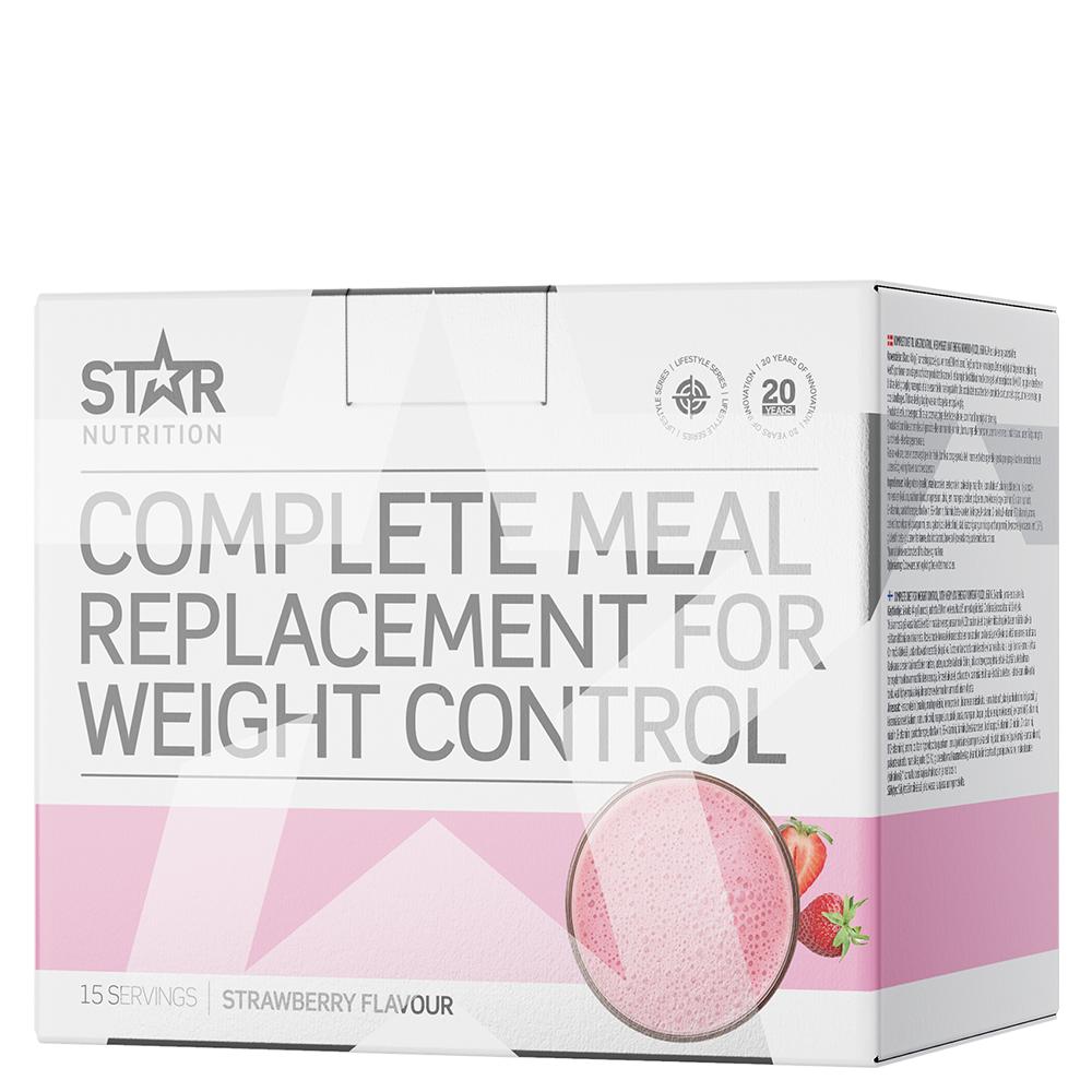 Star Nutrition Complete Meal Vektkontroll 15 porsjoner Strawberry