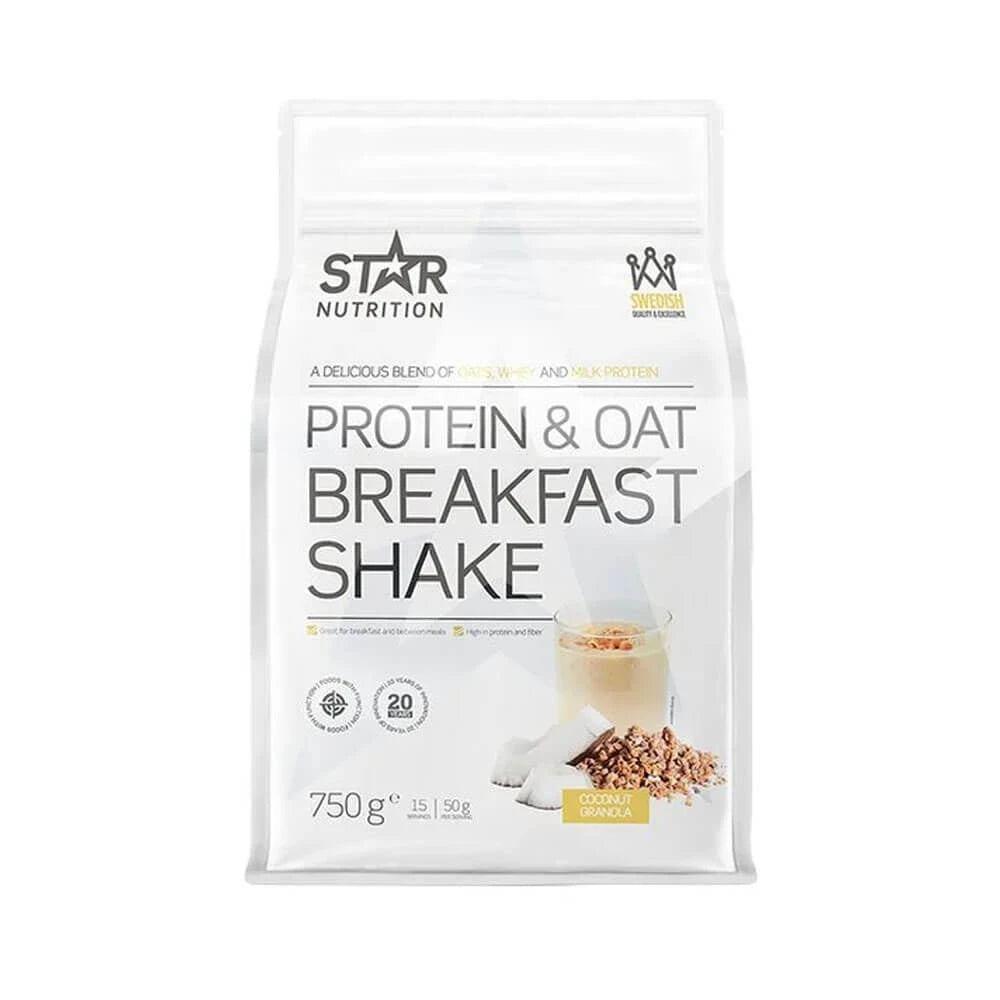 Star Nutrition Protein & Oat Breakfast Shake 750 g Coconut/Granola
