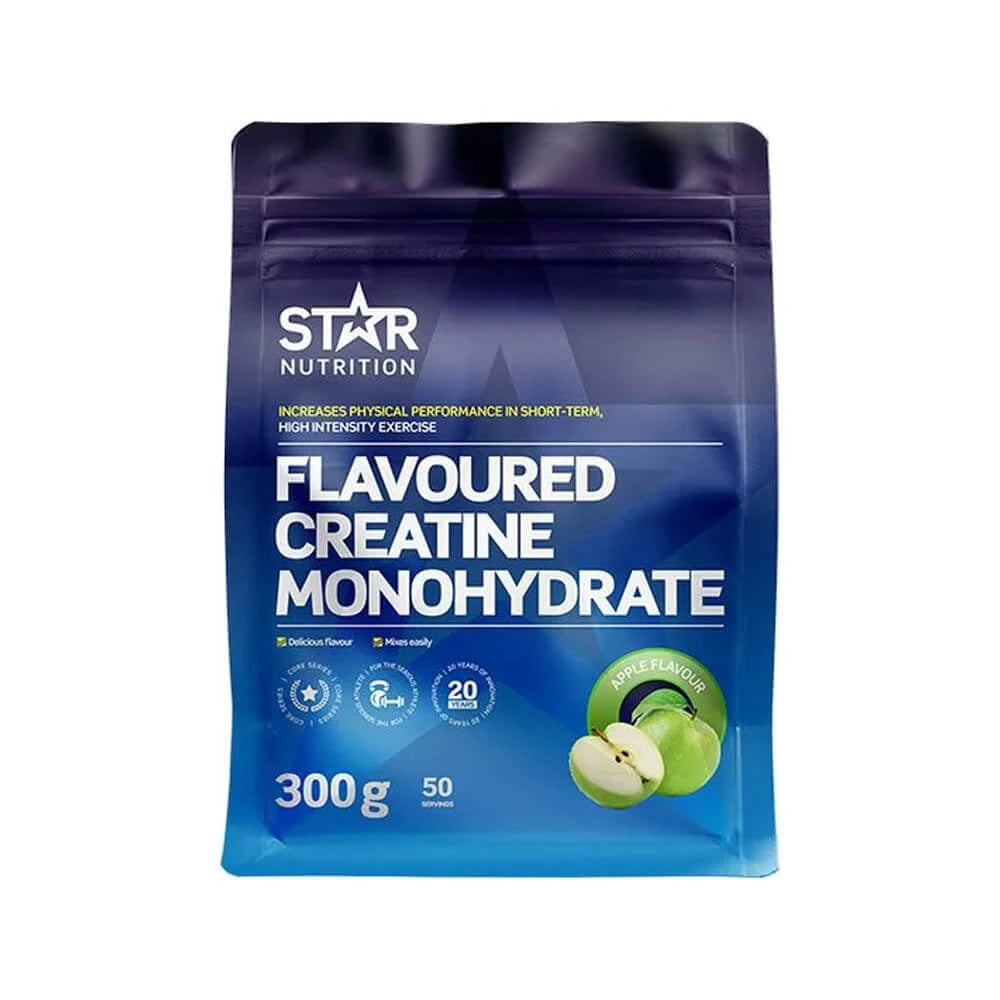 Star Nutrition Smaksatt Kreatin Monohydrat 300 g Green Apple