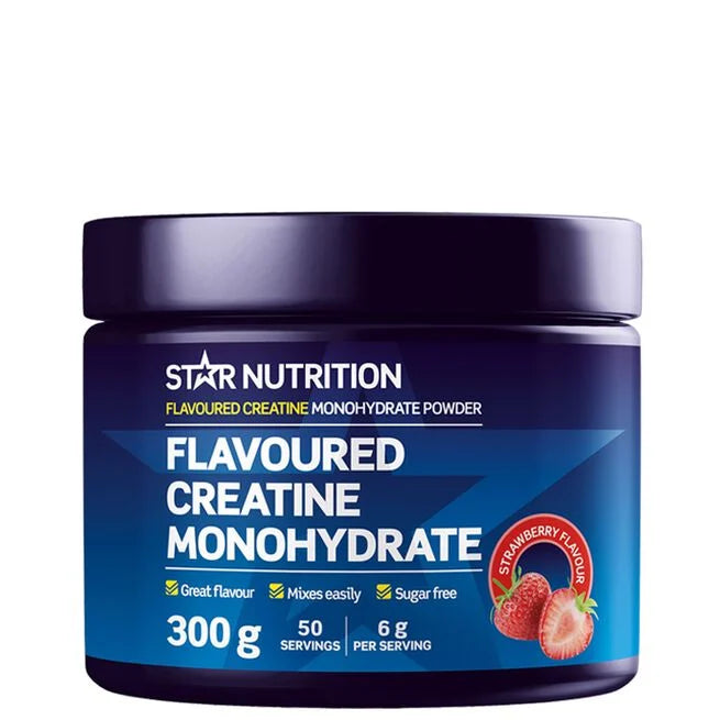 Star Nutrition Smaksatt Kreatin Monohydrat 300 g kreatin bilde 4