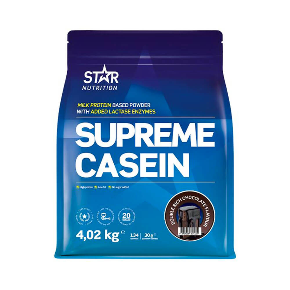Star Nutrition Supreme Kasein 4,02 kg Double rich chocolate