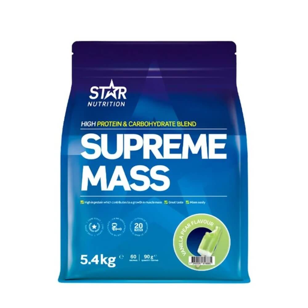 Star Nutrition Supreme Mass Gainer 5,4 kg Vanilla Pear