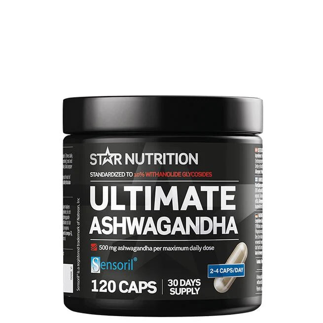 Star Nutrition Ultimate Ashwagandha 120 kapsler ashwagandha